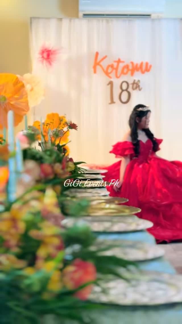 Elegant debut 18th birthday event by GiGi Events Ph